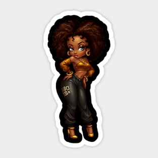 Urban Woman Sticker